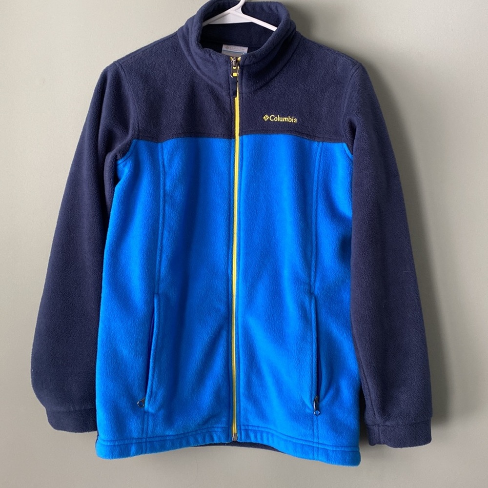 Columbia Fleece size Youth L Multi-Blue